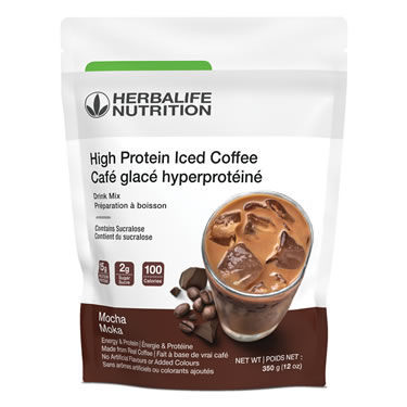 High Protein Iced Coffee (Mocha)